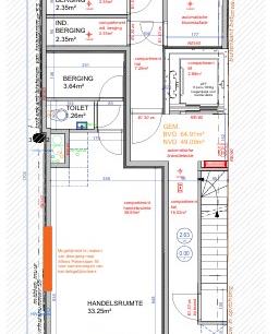 Handelsgelijkvloers Te koop Oostende