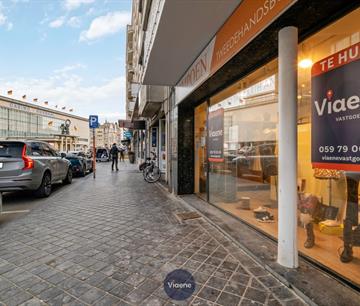 Handelsgelijkvloers Te huur Oostende